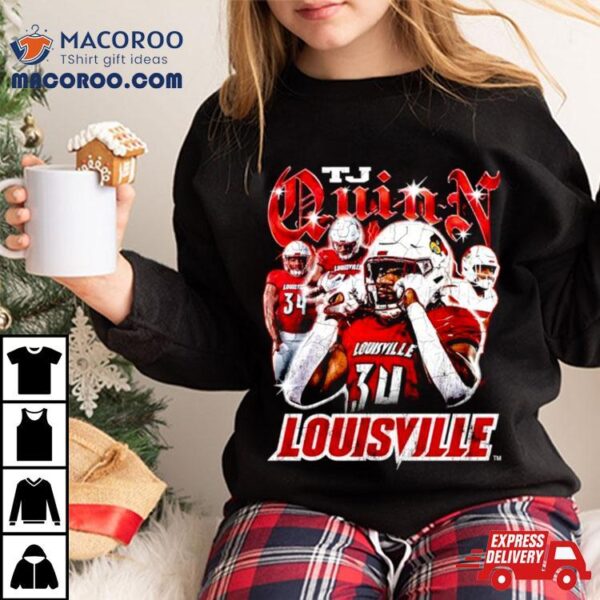 Tj Quinn Louisville Cardinals Football Shirt