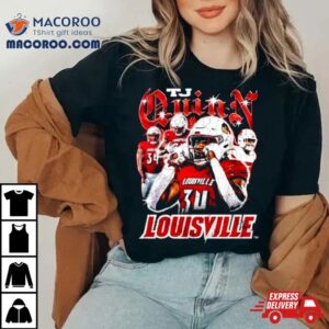 Tj Quinn Louisville Cardinals Football Tshirt