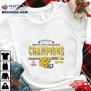 Toledo Rockets Arizona Bowl Champions Helmet Tshirt