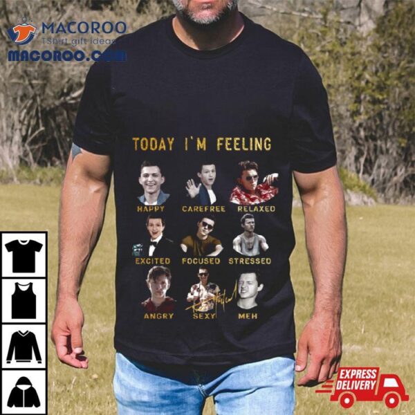 Tom Holland Funny Feelings Gold Edition Shirt