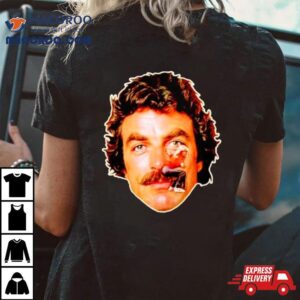 Tom Selleck Mustache Ride Tshirt