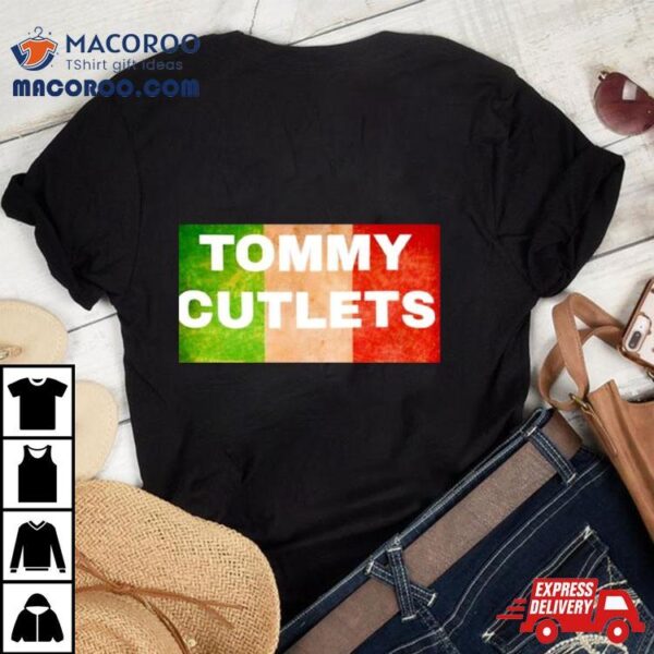 Tommy Cutlets Football Italia Flag Shirt