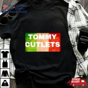 Tommy Cutlets Football Italia Flag Tshirt