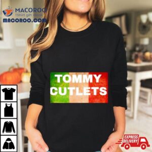 Tommy Cutlets Football Italia Flag Tshirt