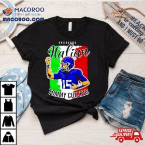 Tommy Cutlets Hardcore Italian Flag Tshirt