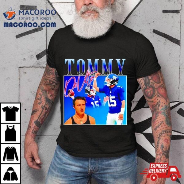 Tommy Cutlets New York Giants Football Pinched Fingers Hand Funny Shirt