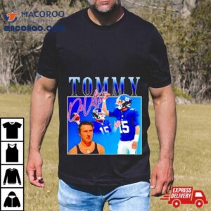 Tommy Cutlets New York Giants Football Pinched Fingers Hand Funny Shirt