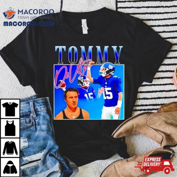 Tommy Cutlets New York Giants Football Pinched Fingers Hand Funny Shirt