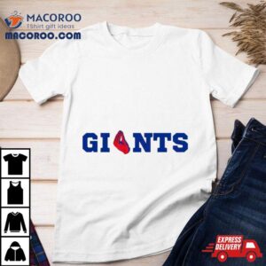 Tommy Devito Hand Giants Nfl Tshirt