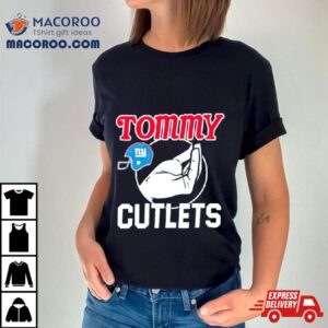 Tommy Devito Royal New York Giants Tommy Cutlets Tshirt