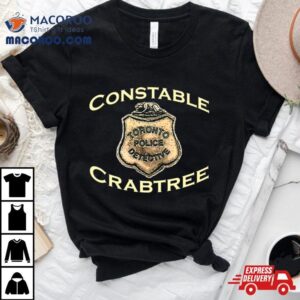 Toronto Constabulary Constable George Crabtree Murdoch Inspired Tshirt