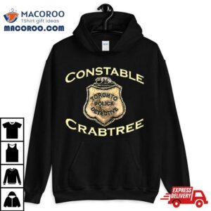 Toronto Constabulary Constable George Crabtree Murdoch Inspired Tshirt