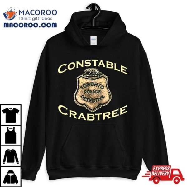 Toronto Constabulary Constable George Crabtree Murdoch Inspired Shirt