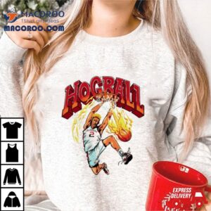 Trevon Brazile Arkansas Razorbacks Hugball Dunk Tshirt