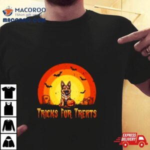 Tricks For Treats German Shepherd Halloween Tshirt