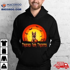 Tricks For Treats German Shepherd Halloween Tshirt