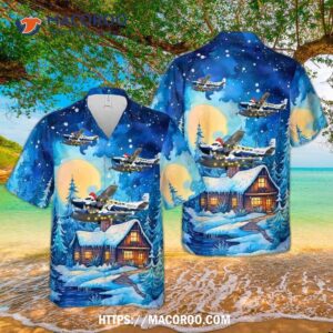 Tropic Ocean Airways Cessna 208b Grand Caravan Ex Christmas Hawaiian Shirt