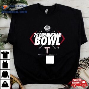 Troy Trojans Ticketsmarter Birmingham Bowl Graphic Tshirt