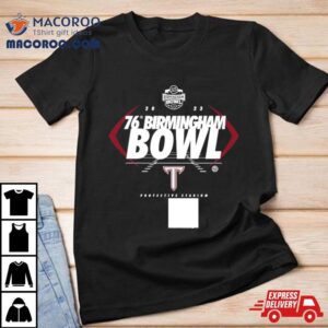 Troy Trojans Ticketsmarter Birmingham Bowl Graphic Tshirt