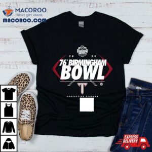 Troy Trojans Ticketsmarter Birmingham Bowl Graphic Tshirt