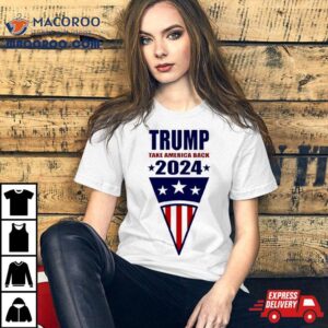 Trump Take America Back Usa Flag Tshirt