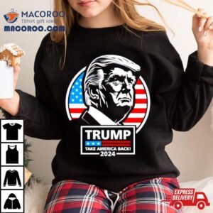 Trump Take America Back Usa Flag Tshirt