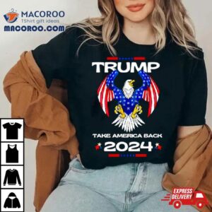 Trump Take America Back American Flag Tshirt