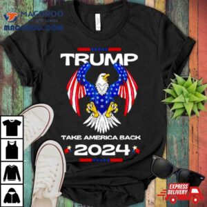 Trump Take America Back American Flag Tshirt