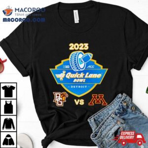 Tuesday December Th Quick Lane Bowl Minnesota Vs Bowling Green Ford Field Detroit Mi Tshirt