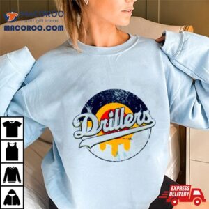 Tulsa Drillers Retro Logo Tshirt