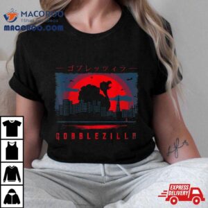 Turkey Day Thanksgiving Gobblezilla Tshirt