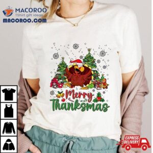 Turkey Merry Thanksmas Tshirt