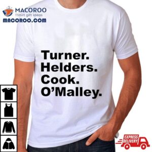 Turner Helders Cook O Malley Tshirt