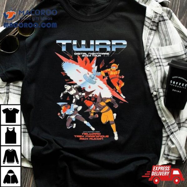 Twrp Touring Digital Nightmare Na 2024 Show T Shirt