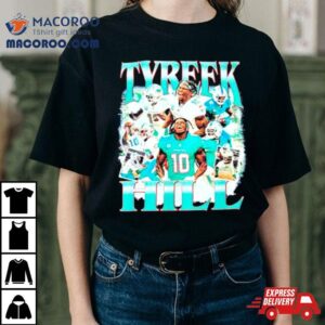 Tyreek Hill Miami Dolphins Retro Tshirt