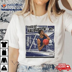 Tyrese Haliburton Indiana Comic Tshirt