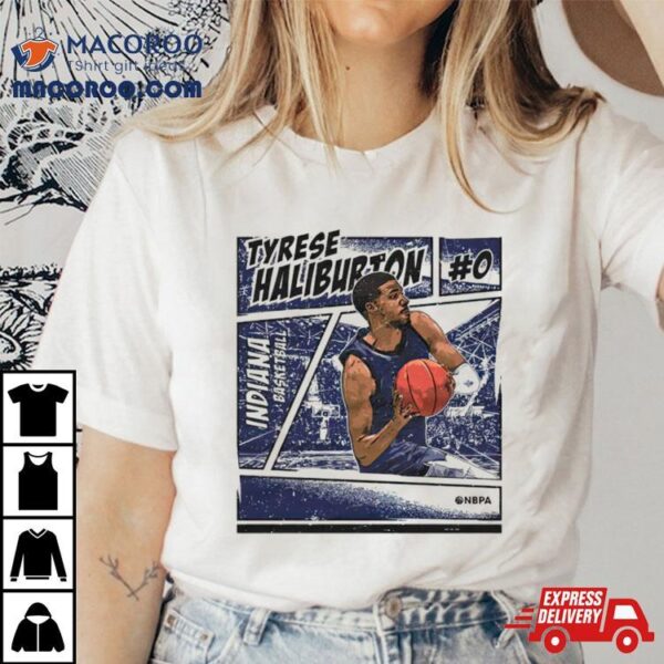 Tyrese Haliburton Indiana Comic Shirt