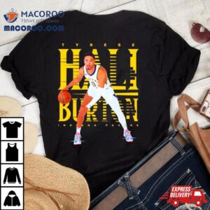 Tyrese Haliburton Indiana Pacers Cartoon Shirt