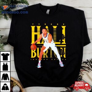 Tyrese Haliburton Indiana Pacers Cartoon Tshirt