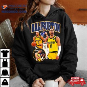 Tyrese Haliburton Indiana Pacers Vintage Tshirt