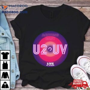 U Band Uv Achtung Baby Live At Sphere Tour Tshirt