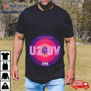 U Band Uv Achtung Baby Live At Sphere Tour Tshirt