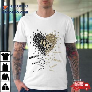 Ucf Knights Tiny Heart Shape Tshirt