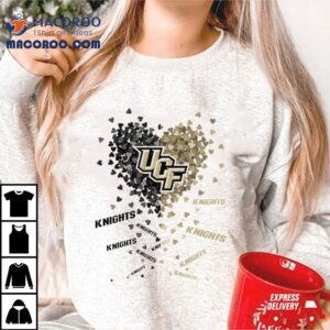 Ucf Knights Tiny Heart Shape Tshirt