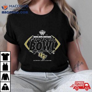 Ucf Knights Union Home Mortgage Gasparilla Bowl Raymond James Stadium Logo Tshirt