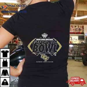 Ucf Knights Union Home Mortgage Gasparilla Bowl Raymond James Stadium Logo Tshirt