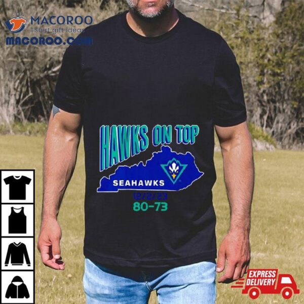 Unc Wilmington Seahawks Hawks On Top Shirt