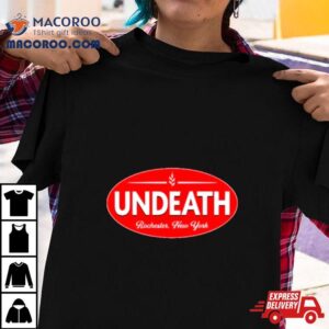 Undeath Rochester New York Logo Tshirt