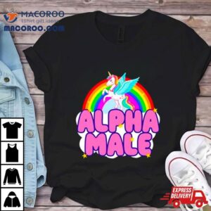 Union Alpha Male Rainbow Tshirt