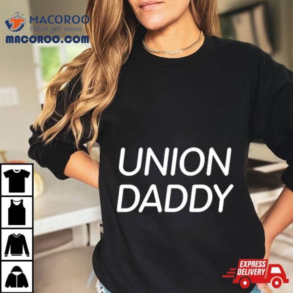 Union Drip Union Daddy Black And White Shirt